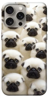Чехол на Apple iPhone 15 Pro Max (6.7") Doggy Pug Love фото 1 из 1