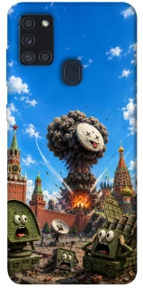 Чехол на Samsung Galaxy A21s Moscow never sleeps ver.7 фото 1 из 1