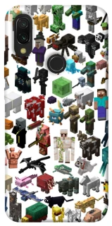 Чохол на Xiaomi Redmi 7 Minecraft v4 фото 1 з 1
