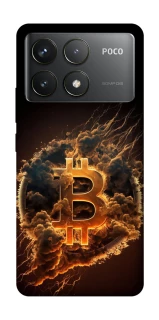 Чехол на Xiaomi Poco F6 Pro Smoky Bitcoin фото 1 из 1