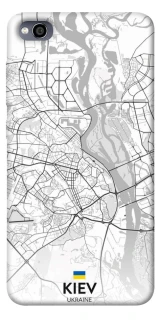 Чехол на Xiaomi Redmi 4a Kiev white map фото 1 из 1