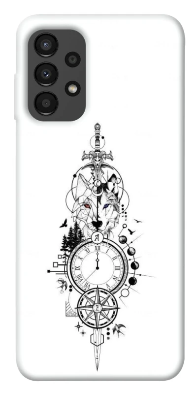 Чехол на Samsung Galaxy A13 4G Tattoo ver.8 фото 1 из 1