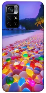 Чохол на Xiaomi Poco M4 Pro 5G Каміння світиться на березі фото 1 з 1