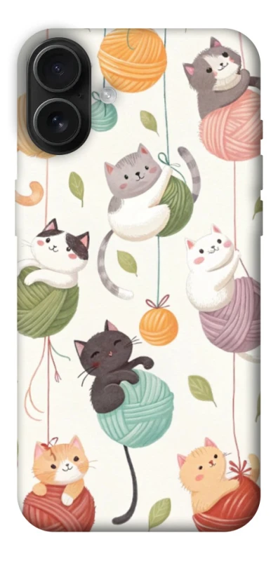 Чохол на Apple iPhone 16 Plus Funny Kittens фото 1 з 1