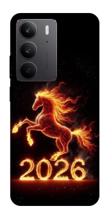 Чохол на Realme C75 Red Fire Horse ver.1 фото 1 з 1
