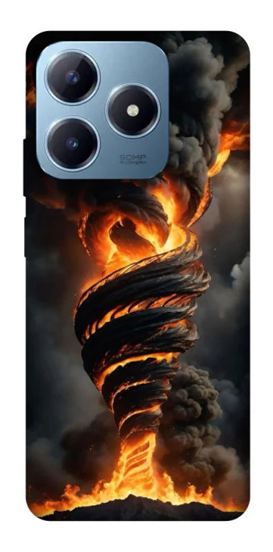 Чехол на Realme C63 Огненный торнадо фото 1 из 1
