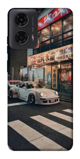 Чехол на Motorola Moto G04 Tokyo Porsche фото 1 из 1