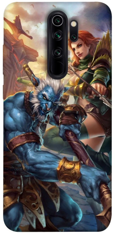 Чехол на Xiaomi Redmi Note 8 Pro Dota heroes фото 1 из 1