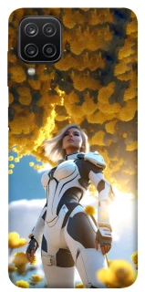 Чохол на Samsung Galaxy A12 Cyber space girl ver.3 фото 1 з 1