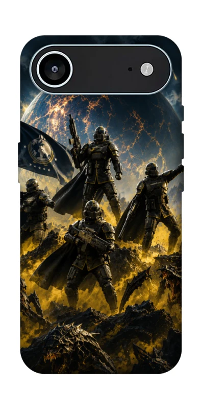 Чохол на Apple iPhone 17 Air (6.5") HELLDIVERS фото 1 з 1