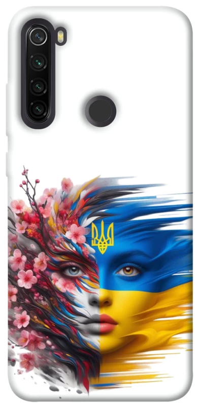 Чохол на Xiaomi Redmi Note 8T Flowering Ukraine фото 1 з 1
