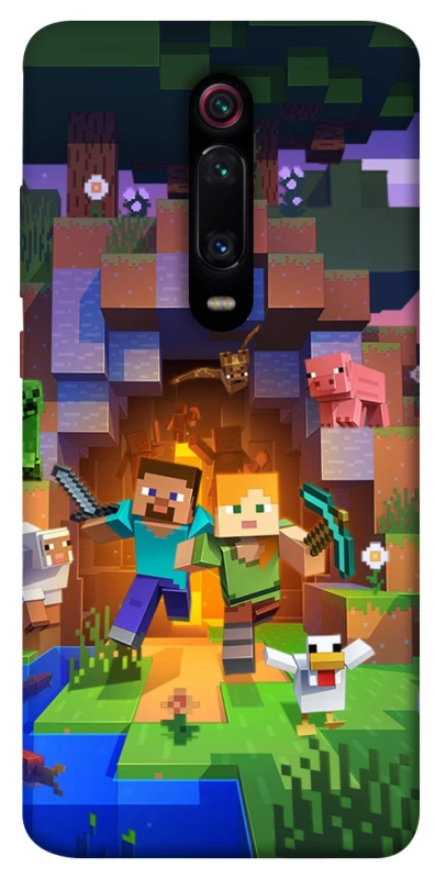 Чехол на Xiaomi Redmi K20 / K20 Pro / Mi9T / Mi9T Pro Minecraft game фото 1 из 1
