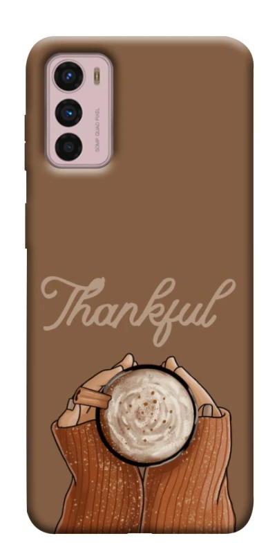 Чохол на Motorola Moto G42 Thankful coffee фото 1 з 1