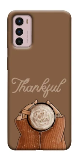 Чехол на Motorola Moto G42 Thankful coffee фото 1 из 1