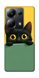 Чохол на Xiaomi Poco M6 Pro 4G Black cat v2 фото 1 з 1