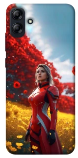 Чехол на Samsung Galaxy A04e Cyber space girl ver.5 фото 1 из 1