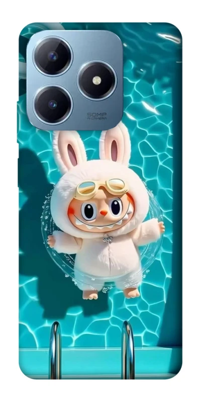 Чохол на Realme C63 Labubu in the pool ver.2 фото 1 з 1