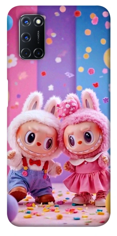 Чохол на Oppo A52 / A72 / A92 Labubu twins ver.3 фото 1 з 1