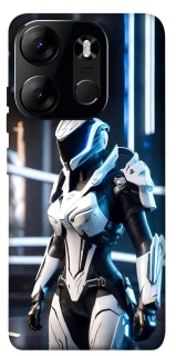 Чехол на Tecno Spark Go 2023 Cyber space girl ver.6 фото 1 из 1