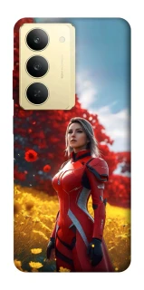 Чехол на Realme 14x Cyber space girl ver.5 фото 1 из 1