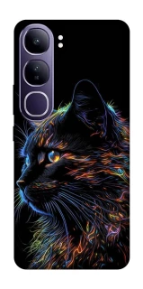 Чохол на Vivo Y300 Чорний кіт фото 1 з 1