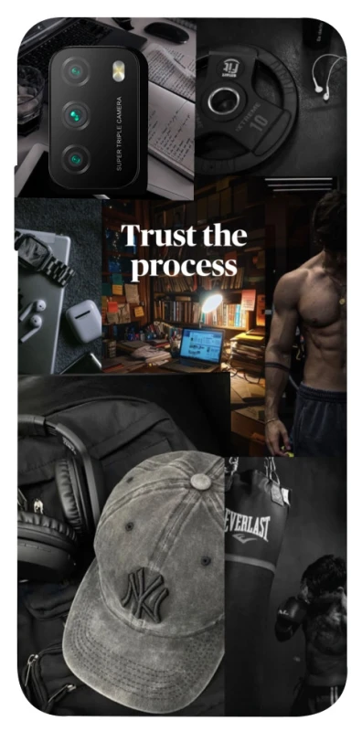 Чехол на Xiaomi Poco M3 Trust the Process фото 1 из 1