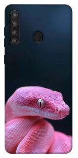 Чехол на Samsung Galaxy A21 Розовая Змея фото 1 из 1