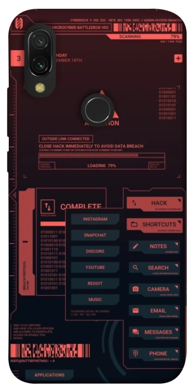 Чохол на Xiaomi Redmi 7 Attention фото 1 з 1