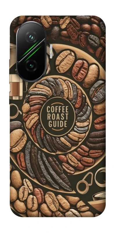 Чехол на Xiaomi Poco F7 Coffee roast guide фото 1 из 1