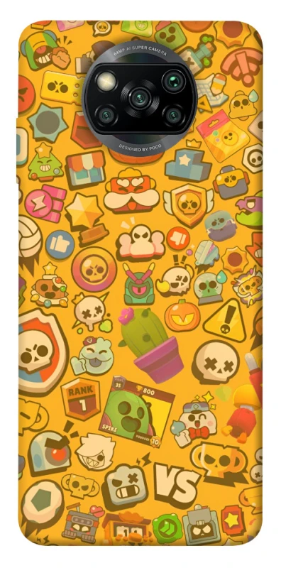 Чохол на Xiaomi Poco X3 NFC / Poco X3 Pro Brawl Stars ver.6 фото 1 з 1