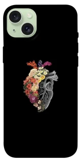 Чохол на Apple iPhone 15 Plus (6.7") Heart with flowers фото 1 з 1