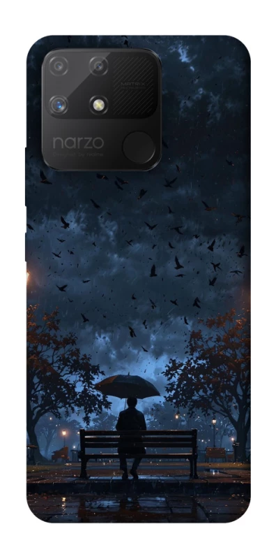 Чехол на Realme Narzo 50A umbrella фото 1 из 1