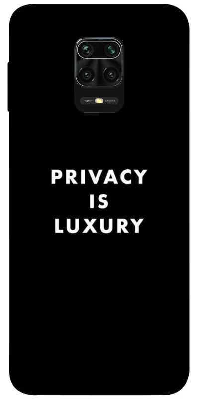 Чехол на Xiaomi Redmi Note 9s / Note 9 Pro / Note 9 Pro Max Privacy is luxury фото 1 из 1
