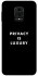 Чехол на Xiaomi Redmi Note 9s / Note 9 Pro / Note 9 Pro Max Privacy is luxury фото 1 из 1