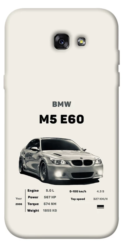 Чехол на Samsung A720 Galaxy A7 (2017) BMW M5 E60 фото 1 из 1