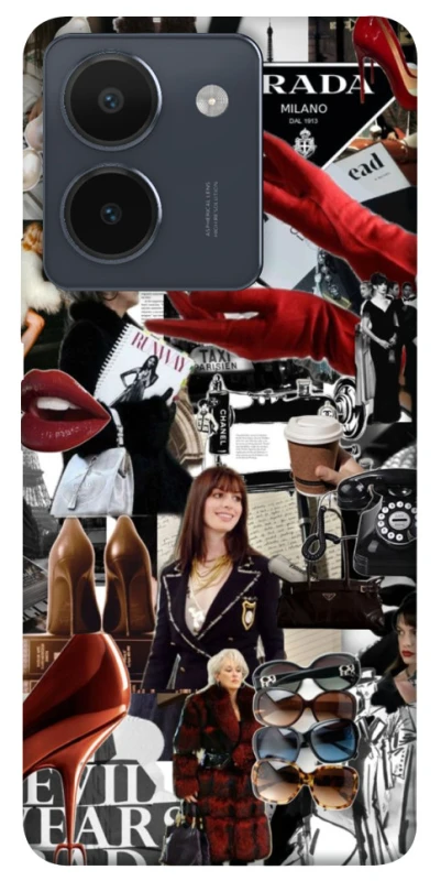 Чохол на Vivo Y36 Fashion collage ver.13 фото 1 з 1