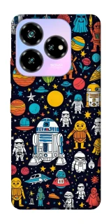Чехол на ZTE Nubia V60 Star Wars background ver.2 фото 1 из 1