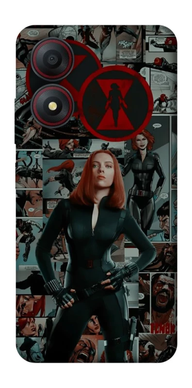 Чохол на ZTE Blade A34 4G Black Widow фото 1 з 1