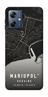 Чехол на Motorola Moto G54 Power Mariupol map фото 1 из 1