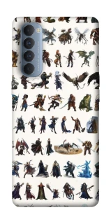 Чехол на Oppo Reno 4 Pro Character Selection фото 1 из 1