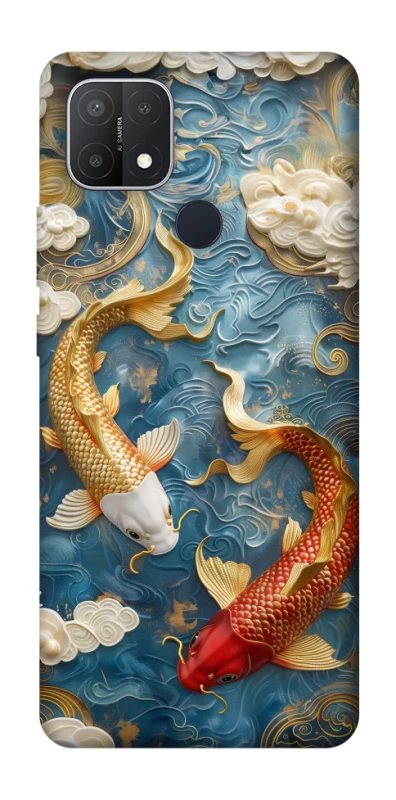 Чехол на Oppo A15s / A15 Koi carp фото 1 из 1