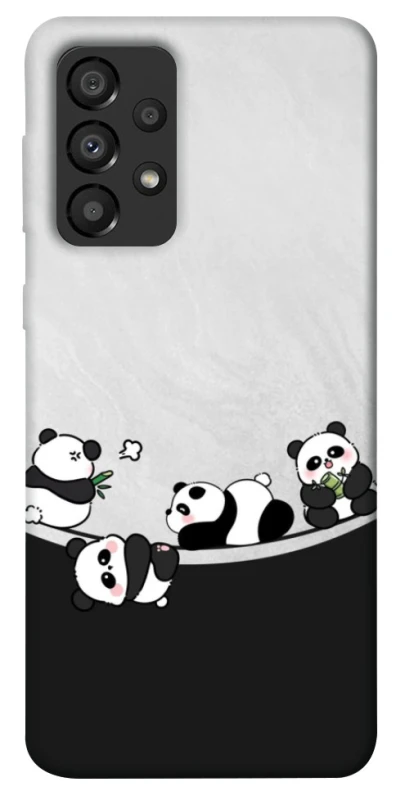 Чехол на Samsung Galaxy A33 5G Four pandas фото 1 из 1