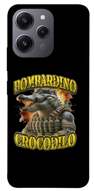 Чохол на Xiaomi Redmi 12 Bombardino Crocodilo фото 1 з 1