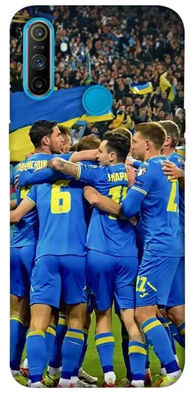 Чехол на Realme C3 Сборная Украины v3 фото 1 из 1