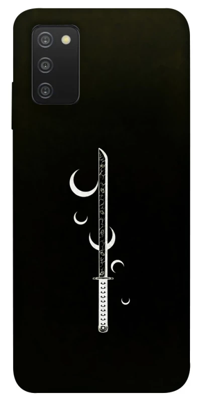 Чехол на Samsung Galaxy A03s Самурай всегда с катаной фото 1 из 1