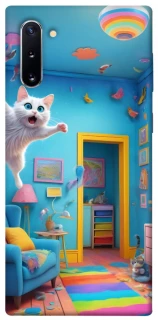 Чохол на Samsung Galaxy Note 10 crazy cat фото 1 з 1