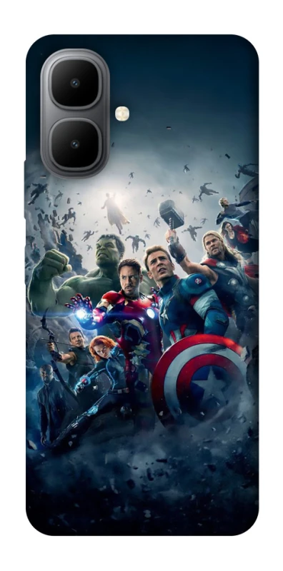 Чехол на Infinix Smart 10 Marvel heroes фото 1 из 1