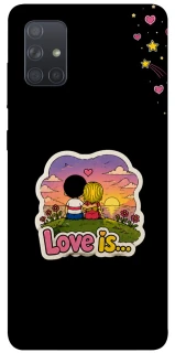 Чехол на Samsung Galaxy A71 Love is ver.5 фото 1 из 1