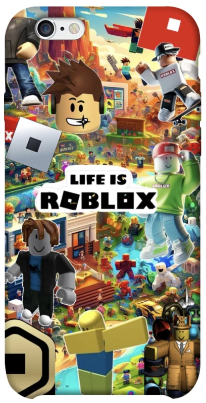 Чохол на Apple iPhone 6/6s (4.7") Life is Roblox фото 1 з 1