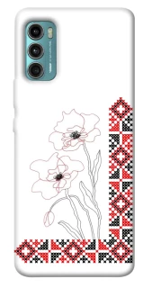 Чехол на Motorola Moto G60 Вышиванка на смартфон фото 1 из 1